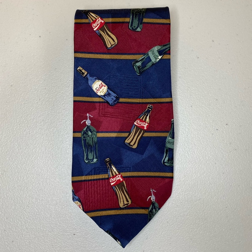 VTG 100% Silk Coke Coca Cola Men’s Tie